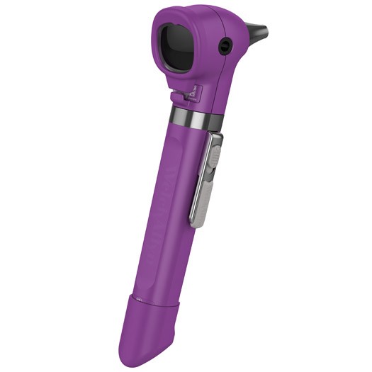 Отоскоп диагностический Pocket Led с принадлежностями цвет фиолетовый пр-ва Welch Allyn США